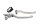 Bremshebel Kupplungshebel Set Brembo klappbar vorne Yamaha YZF-R1 1000 A 20-20