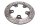 Bremseskive bag rotor disc hjul 5 huller boret Suzuki SV 1000 S WVBX 03-07