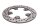 Bremseskive bag rotor disc hjul 5 huller boret Suzuki SV 1000 S WVBX 03-07