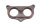 Isolatorplatte Vergaser Ansaugstutzen Zwischenflansch Honda XL 600 LM PD04 85-87