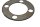 Rear wheel spacer rim shim ring disc BMW K 100 RS 4 Ventiler K589 0523 89-92