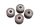 Silentblocs passe-fils support plaque lot de 4 Honda XL 600 LM PD04 85-87