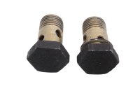 Banjo bolts oil cooler line hollow screw pair lower BMW K 1200 GT K41 0548 02-05