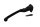 Levier de frein réglable avant droit BMW K 100 RS 4 Ventiler K589 0523 89-92