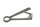 Support silencieux échappement patte fixation pot BMW R 12 nineT K21 0N01 24-25