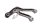 Footrest hanger bracket rear pillion passenger right Suzuki SV 1000 S WVBX 03-07