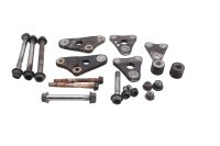 Engine mount brackets hanger plates bolts spacers Honda XL 600 LM PD04 85-87