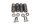 Muelles embrague juego tornillos arandelas 4 piezas Honda XL 600 LM PD04 85-87