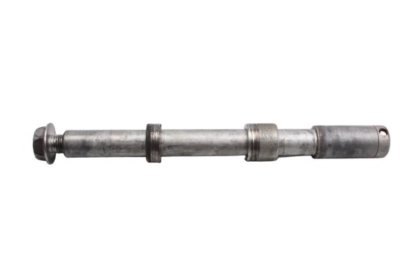 Front wheel axle spindle shaft with spacers and bolt Honda XL 1000 V SD01 99-00