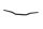 Handlebar steering tube black colour front centre motorbike BMW K 1 K-1 88-93
