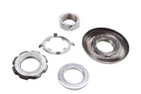 Steering stem nut set lock tab washer top yoke Honda XL 1000 V SD01 99-00