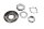 Steering stem nut set lock tab washer top yoke Honda XL 1000 V SD01 99-00