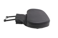 Ryggstöd sissy bar dyna backrest stoppning svart Harley-Davidson universell