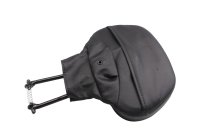 Ryggstöd sissy bar dyna backrest stoppning svart Harley-Davidson universell