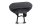Ryggstöd sissy bar dyna backrest stoppning svart Harley-Davidson universell