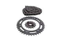 Kit catena trasmissione pignone corona posteriore Honda XL 600 LM PD04 85-87