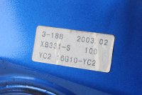 Serbatoio benzina carburante tanica moto blu Suzuki SV 1000 S WVBX 03-07
