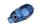 Serbatoio benzina carburante tanica moto blu Suzuki SV 1000 S WVBX 03-07