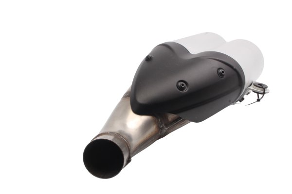 Exhaust silencer muffler end can with heat shield Ducati Monster 1100 Evo 13-13