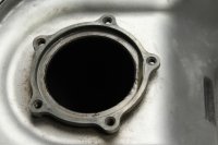 Depósito gasolina combustible plata metalizado Kawasaki ER-6N ER650A 05-08