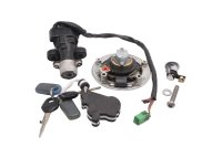 Låssats tändningskontakt tanklock sadel 2 nycklar Suzuki SV 1000 S WVBX 03-07