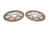 Discos de freno par delanteros izquierdo derecho Honda XL 1000 V SD01 99-00