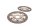 Discos de freno par delanteros izquierdo derecho Honda XL 1000 V SD01 99-00