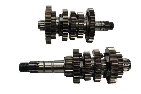 Caja de cambios eje primario secundario piñones set Kawasaki ER-6N ER650A 05-08