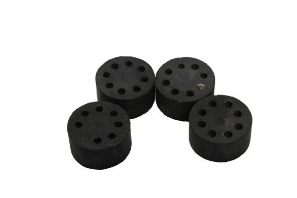 Rubber ophanging accuhouder buffer set 4 BMW K 100 RS 4 Ventiler K589 0523 89-92