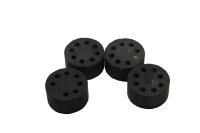 Rubber ophanging accuhouder buffer set 4 BMW K 100 RS 4 Ventiler K589 0523 89-92