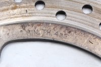 Disco de freno trasero rotor perforado 4 anclajes Honda XL 1000 V SD01 99-00