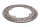 Disco de freno trasero rotor perforado 4 anclajes Honda XL 1000 V SD01 99-00