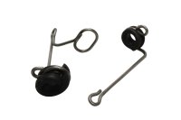 Soporte latiguillo par delantero izquierdo derecho Kawasaki ZR 7S ZR750F H 01-04