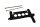 Accuhouder steun bevestiging met bouten BMW K 100 RS 4 Ventiler K589 0523 89-92