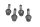 Tornillos rueda trasera kit pernos llanta BMW R 1100 GS Enduro/Reiseenduro 93-99