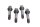 Tornillos rueda trasera kit pernos llanta BMW R 1100 GS Enduro/Reiseenduro 93-99