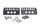 Seat brackets pair mounting holder rear BMW R 1100 GS Enduro/Reiseenduro 93-99