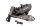 Pinza de freno delantera izquierda Dual-CBS soporte Honda XL 1000 V SD01 99-00