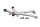 Support moteur gauche patte fixation cadre KTM Super Moto 950 LC8 SM950 05-08