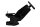 Portamatrículas guardabarros trasero soporte placa Kawasaki ER-6N ER650A 05-08