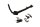 Side stand kickstand springs bracket kit BMW K 100 RS 4 Ventiler K589 0523 89-92