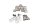 Top case arrière coffre platine dosseret BMW R 1100 GS Enduro/Reiseenduro 93-99