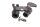 Remleidingverdeler verbindingsstuk houder voor BMW R 1200 GS K25 0307 R12 04-07