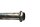 Eje de basculante bulón pivote pasador con tuerca Kawasaki ZR 7S ZR750F H 01-04