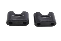 Styrförhöjare riser hållare klämmor fästen par Suzuki SV 1000 S WVBX 03-07