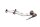 Rear brake pedal foot lever with pushrod clevis BMW K 1200 GT K41 0548 02-05