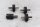 Silentblock rubber buffer demper set BMW R 1100 GS Enduro/Reiseenduro 93-99
