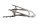 Boucle arrière support de selle châssis KTM Super Moto 950 LC8 SM950 05-08
