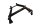 Caballete central con muelle tornillos eje pivote Kawasaki ZR 7S ZR750F H 01-04