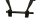Caballete central con muelle tornillos eje pivote Kawasaki ZR 7S ZR750F H 01-04